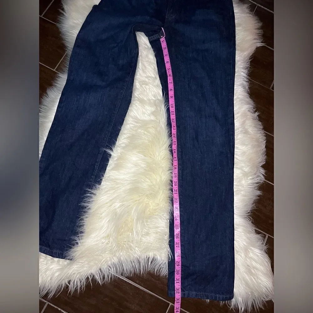 L.L Bean Classic Fit dark washed denim sz 30X34